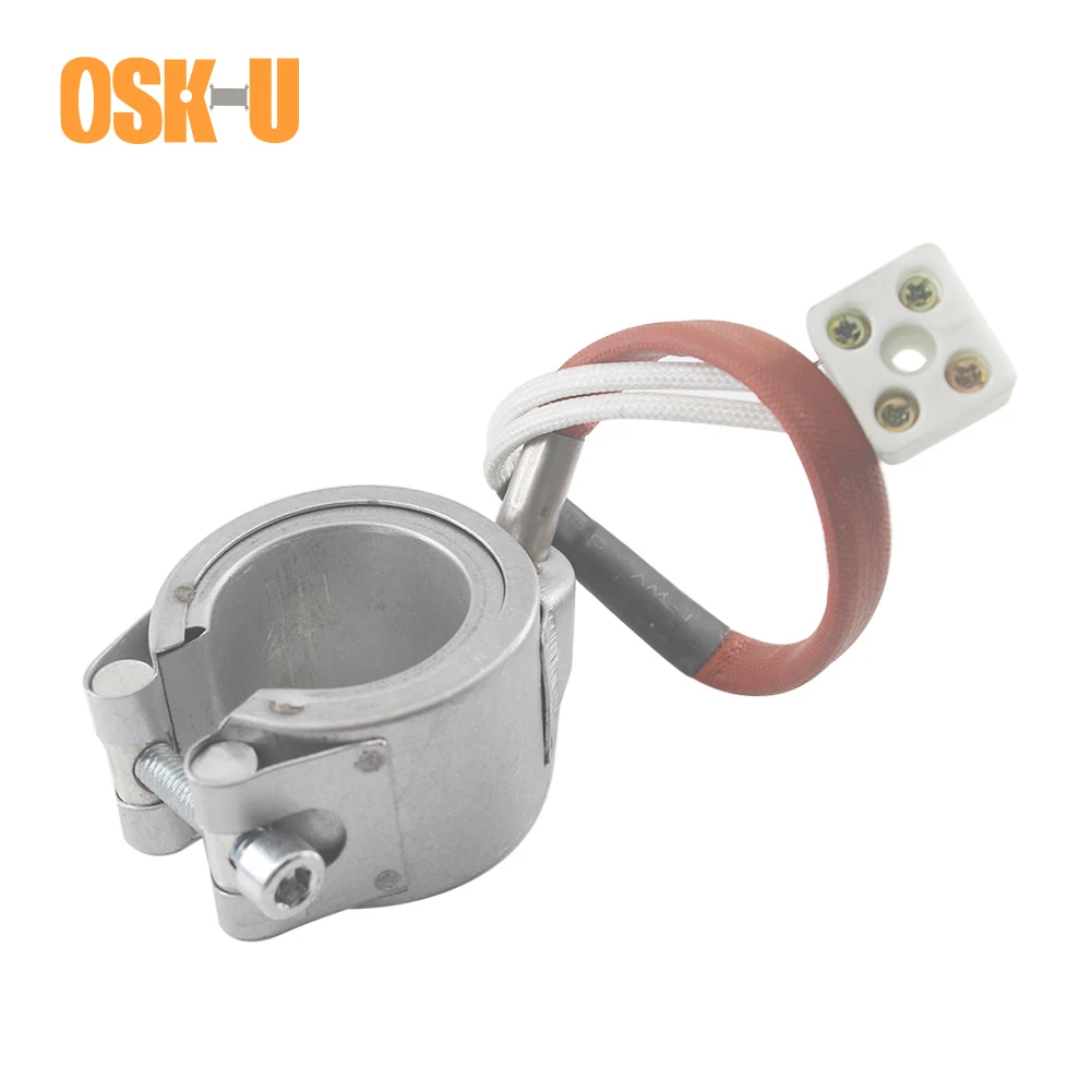 45mm ID Ceramic Band Heater  AC230V 45x35/45x55mm Height Electrical Heater Parts for Plastic Injection Machine Wattage 300W/400W