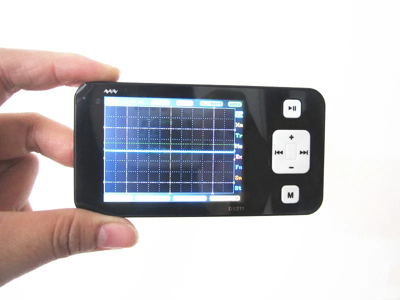 Mini ARM DSO211 Digital Oscilloscope Portable Pocket-sized Nano Handheld Digital Storage Oscilloscope Diagnostic-tool