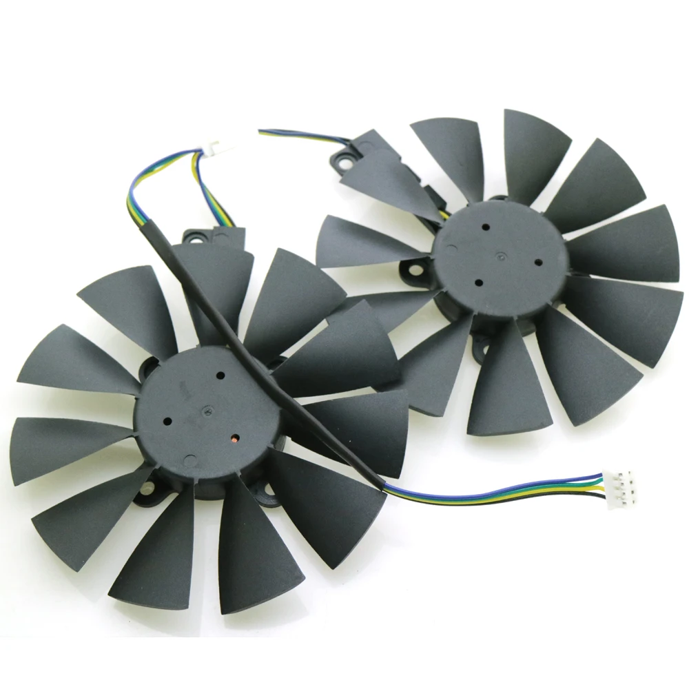 T129215SU 12V 0.5A 87mm VGA Fan For ASUS GTX1060 GTX1070 RX480 RX570 Graphics Card Cooling Fan
