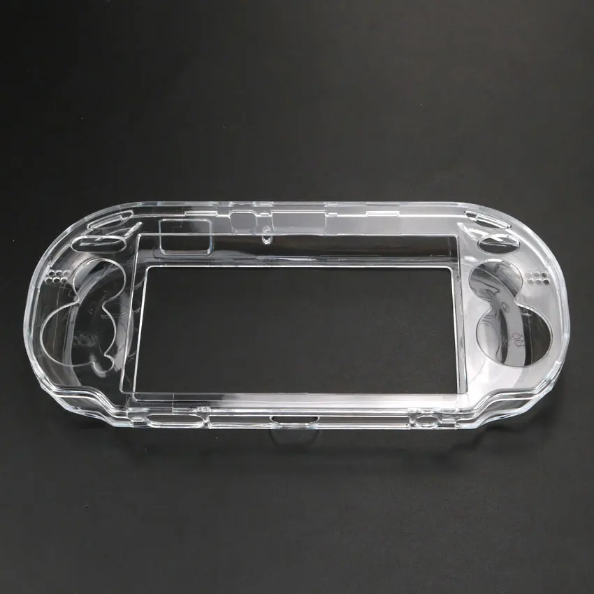 YuXi Clear Hard Case Transparent Protective Cover Shell Skin for PSV1000 Psvita PS Vita PSV 1000 Crystal Body Protector