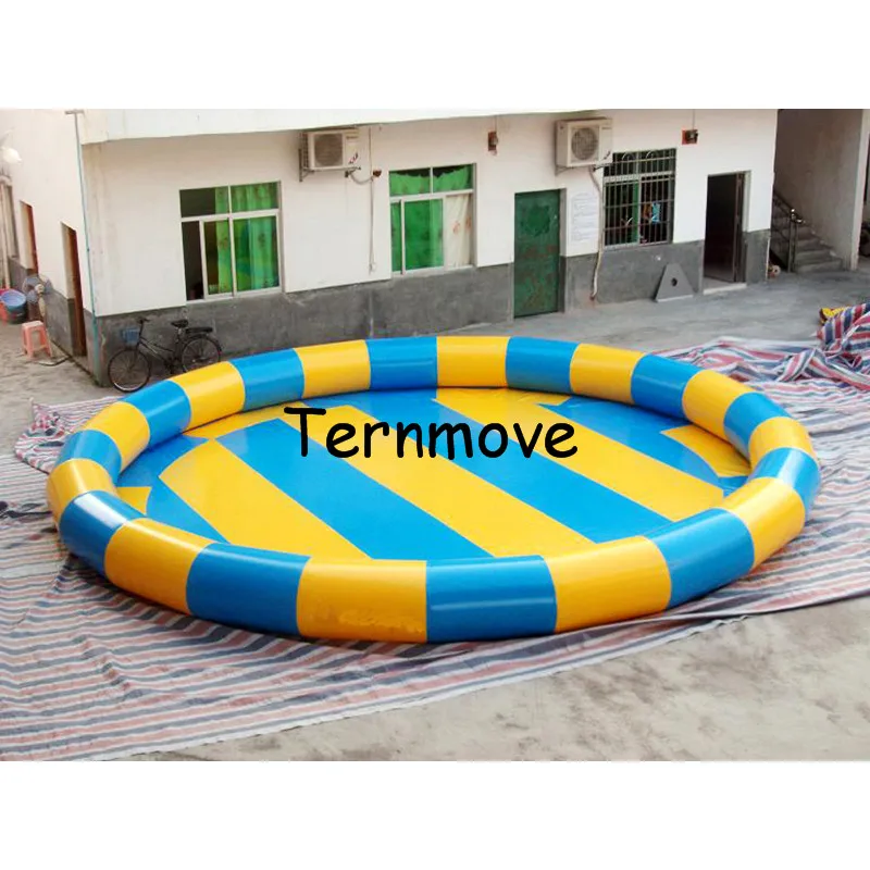 giant outdoor inflatable water pool large air Foam jet pools airtight inflatable swimming water pool for aqua toys and boats