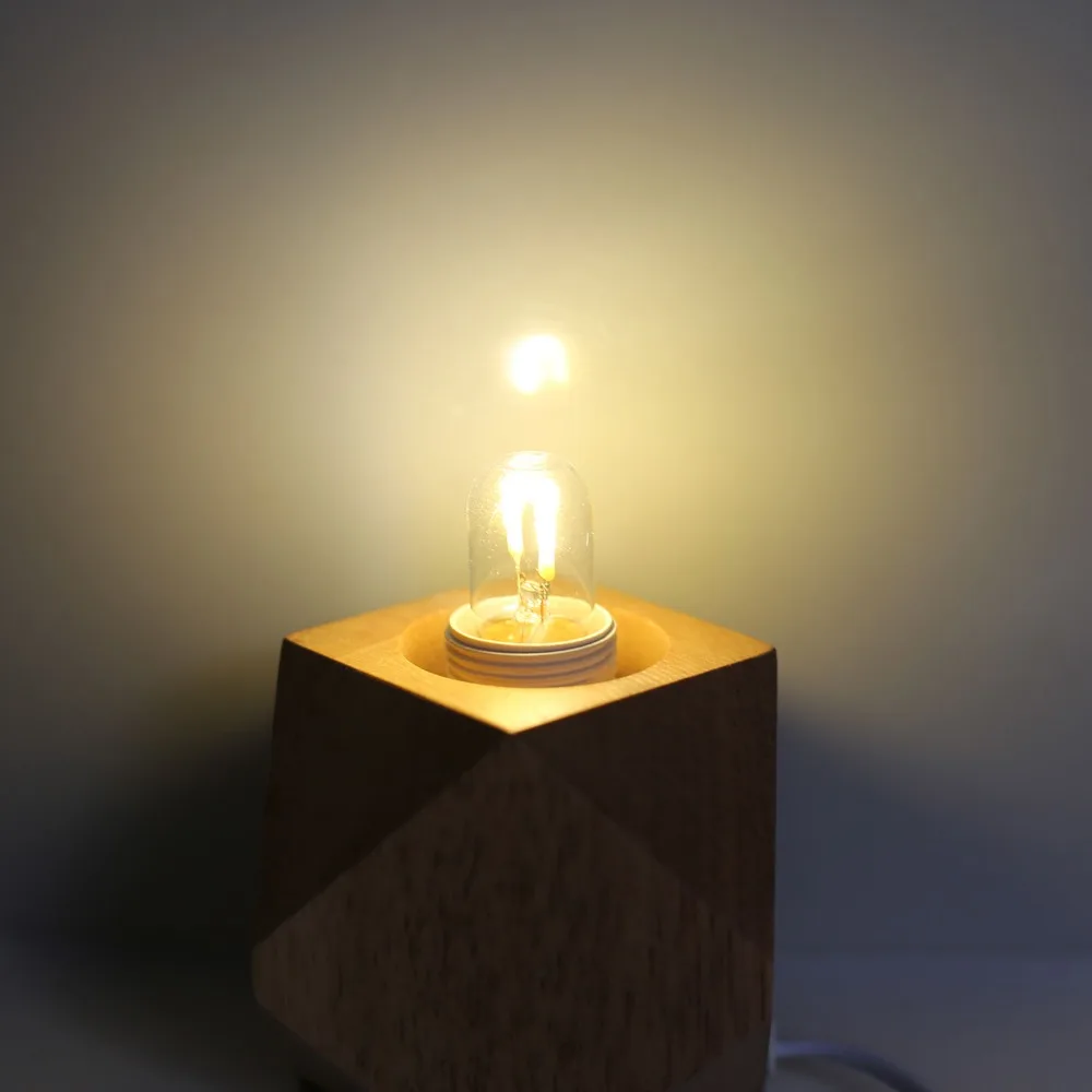 T20 E14 Bulb Led Edison Bulbs Vintage Filament Bulb 220V 230V 240V 1W 3W 4W 6W Tubular Antique Lamp T20 2700K Warm White