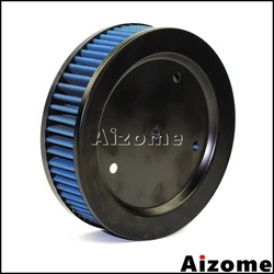 Motorcycle Replacement Air Filter For Harley Stage 1989-1998 Round Air Filter Air Cleaner Kit