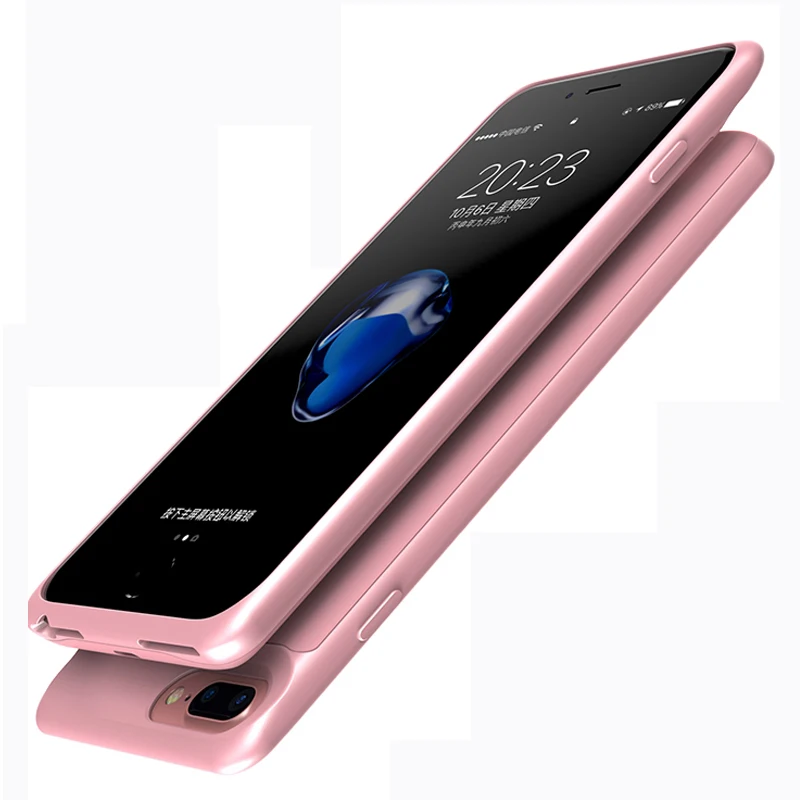 Battery Charger Case 5000nAh For iPhone 6 7 8 Portable External Battery Power Bank Charging Case Extended Batteria Power Cover