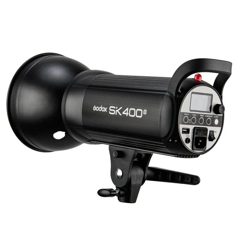 Godox SK400II 400WS GN65 2.4G Wireless X System Photo Studio Flash Light Illuminazione stroboscopica Lampada modellante 150W