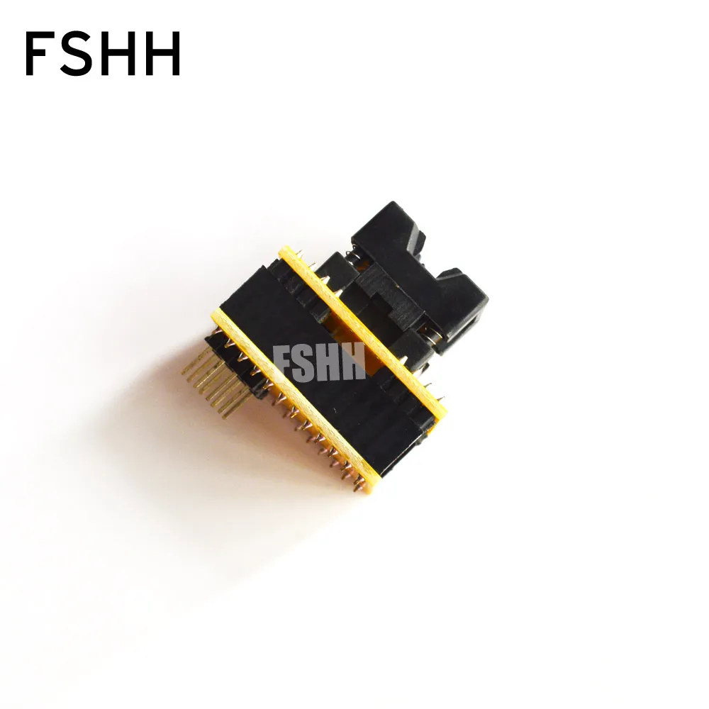 محول SOP8 لفلاش SPI ، 150mil ، W25 ، MX25 ، يمكن استخدامه على المبرمجين ، TL866CS ، TL866A ، ini V