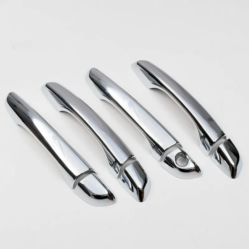 

New Chrome Car Door Handle Cover Trim Sticker for Hyundai Elantra 2017 2018 2019 2020 Car Styling Accessories Car Decal