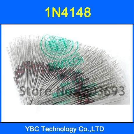 1000pcs/lot 1N4148 Fast Switching Diode,Switching Signal Diode