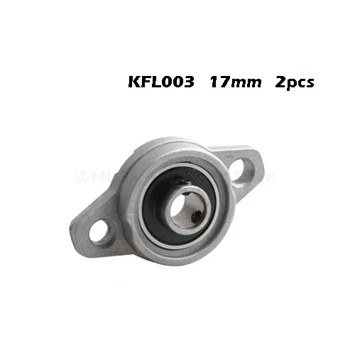 

Бесплатная доставка Высокое качество 2 шт. 17 мм KFL003 FL003 UCFL003 опорный подшипник опорный фланец подшипника