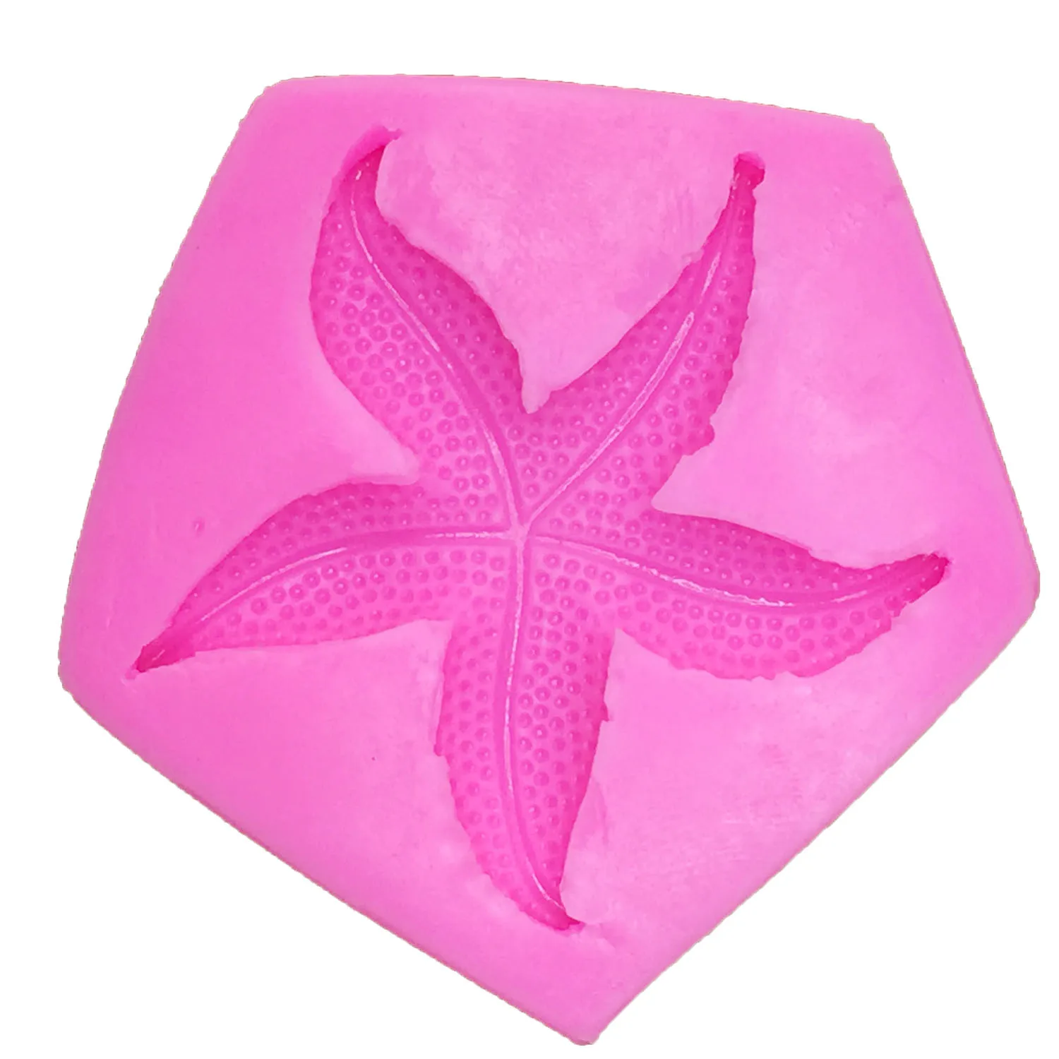 M0412 Starfish cooking tool wedding decoration tools Silicone Mould baking Fondant Sugar Craft DIY Cake candy