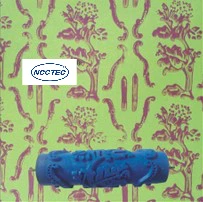 

7'' NCCTEC Flower mould FREE SHIPPING 180mm liquid wallpaper paint print roller liquid wallpaper flower tools