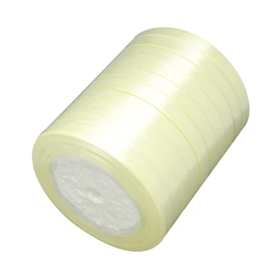 

Satin Ribbon, Lemon Yellow, 25yards/roll, 10rolls/group, 250yards/group