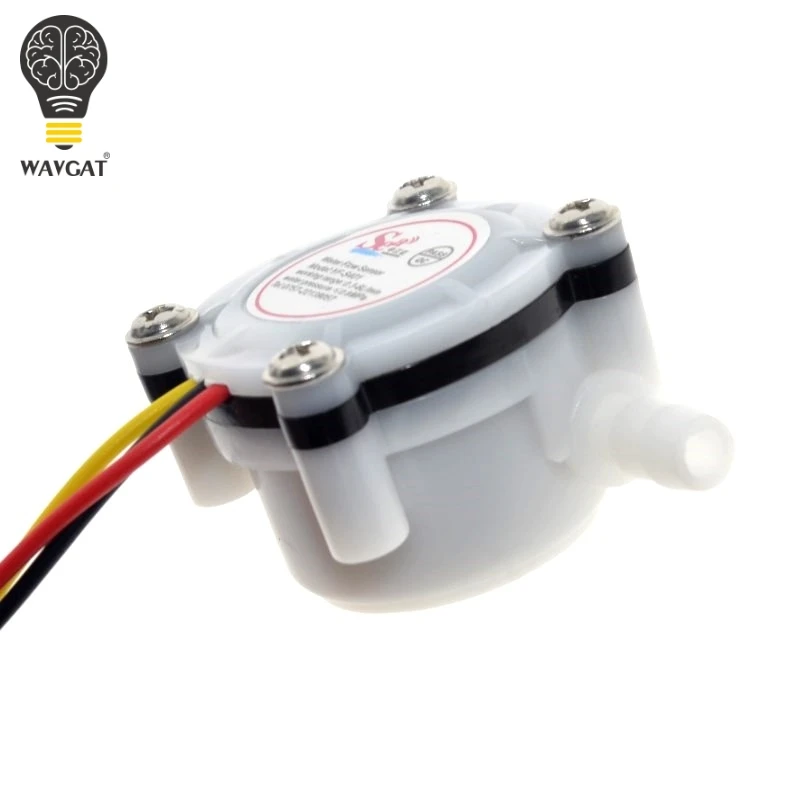 New Hot 1pcs Water Coffee Flow Sensor Switch Meter Flowmeter Counter 0.3-6L/min