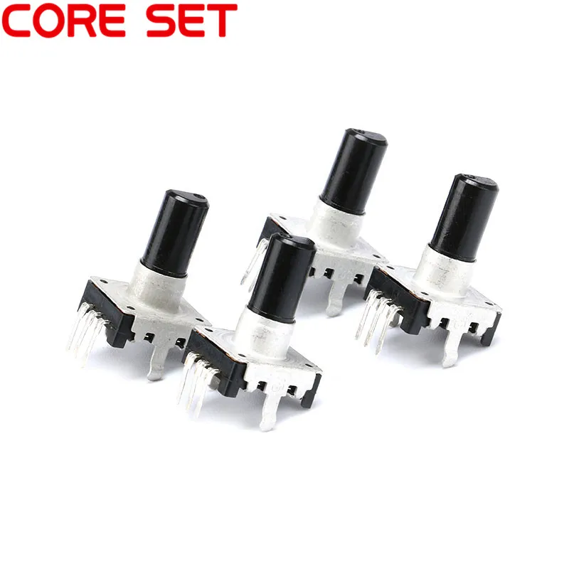 

5 шт., вращающийся на 360 градусов кодировщик звука EC12 E12, 3Pin, Длина ручки 15 мм