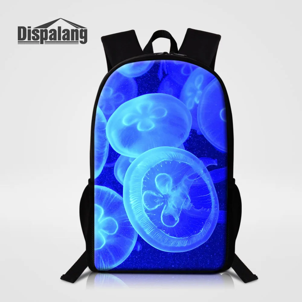 

Dispalang Women Jellyfish Printing Backpack Large School Bags for Teenagers Schoolbags for Girls Boys Student Book Bag