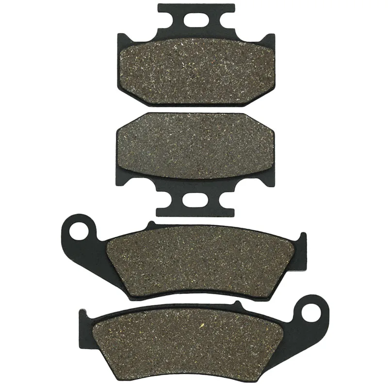 Cyleto Motorcycle Front and Rear Brake Pads for KAWASAKI KX125 KX 125 1994 KDX 200 KDX200 1995-2006 KLX 650 KLX650 1993-1995