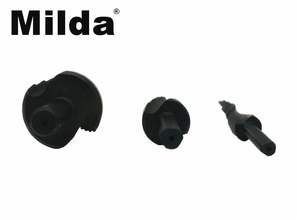Milda 4-32 مللي متر HSS الكوبالت خطوة التدريبات النيتروجين عالية السرعة الصلب دوامة للمعادن مخروط مجموعة لقمة مثقاب مثلث عرقوب ثقب القاطع