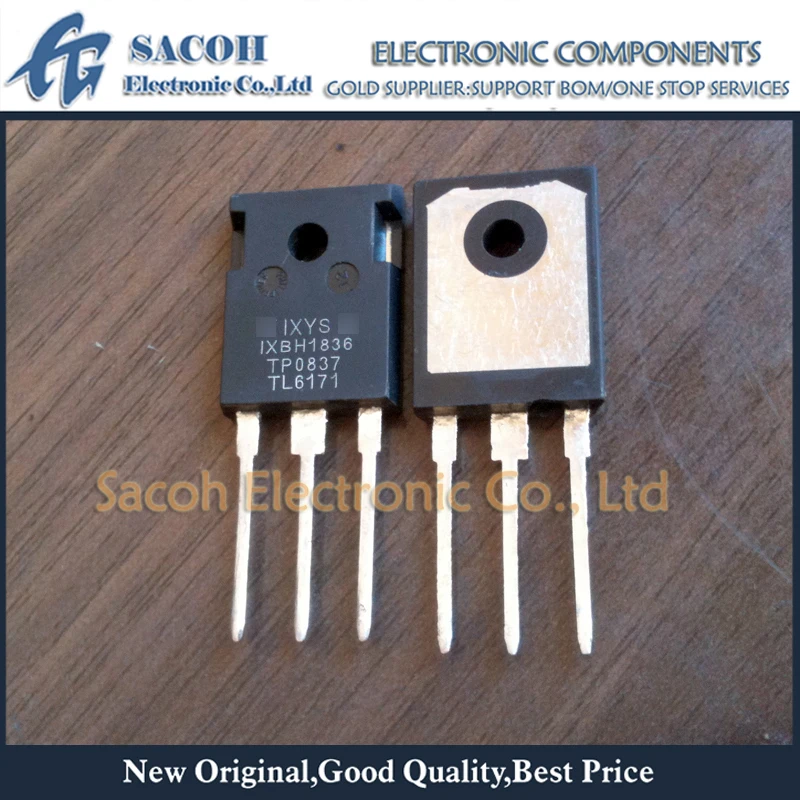 

Refurbished Original 2Pcs/Lot IXBH1836 1836 OR IXGH1827 TO-247 N-Channel IGBT Transistors