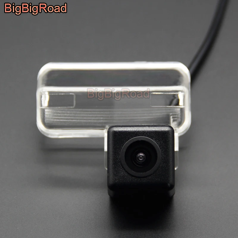 BigBigRoad Car Rear View Camera For TOYOTA Blade Auris MK1 E150 2006 - 2012 / Camry Verso EZ 2012 Yaris 2013 Corolla Vios 2014