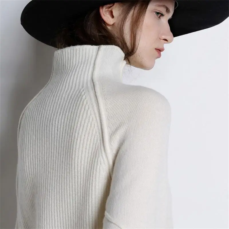 winter turtleneck cashmere sweater women knitted pullover new women sweaters tops fashion knitwear sweters women