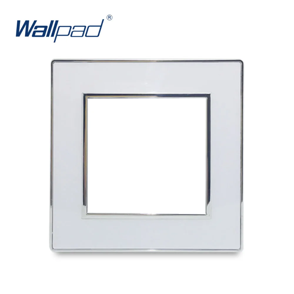 

Wallpad Luxury Acrylic Panel Material White Color Frame HotelFrame Only 86*86mm 146*86mm