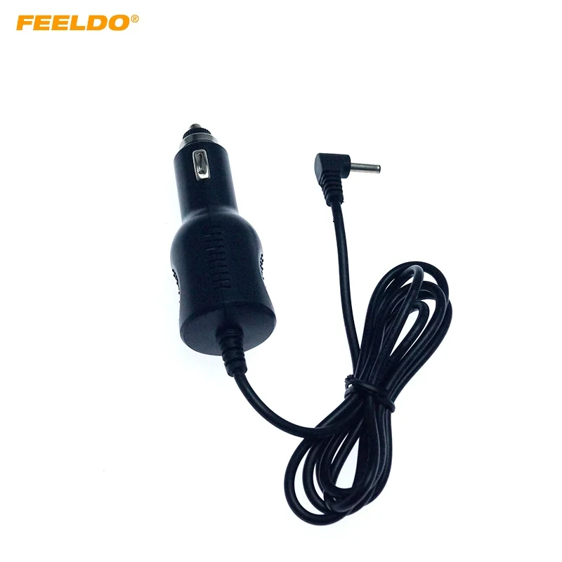 

FEELDO 1PC Car DC12V Cigar Lighter Power Source Charger Adapter Output With 3.5mm Jack Plug