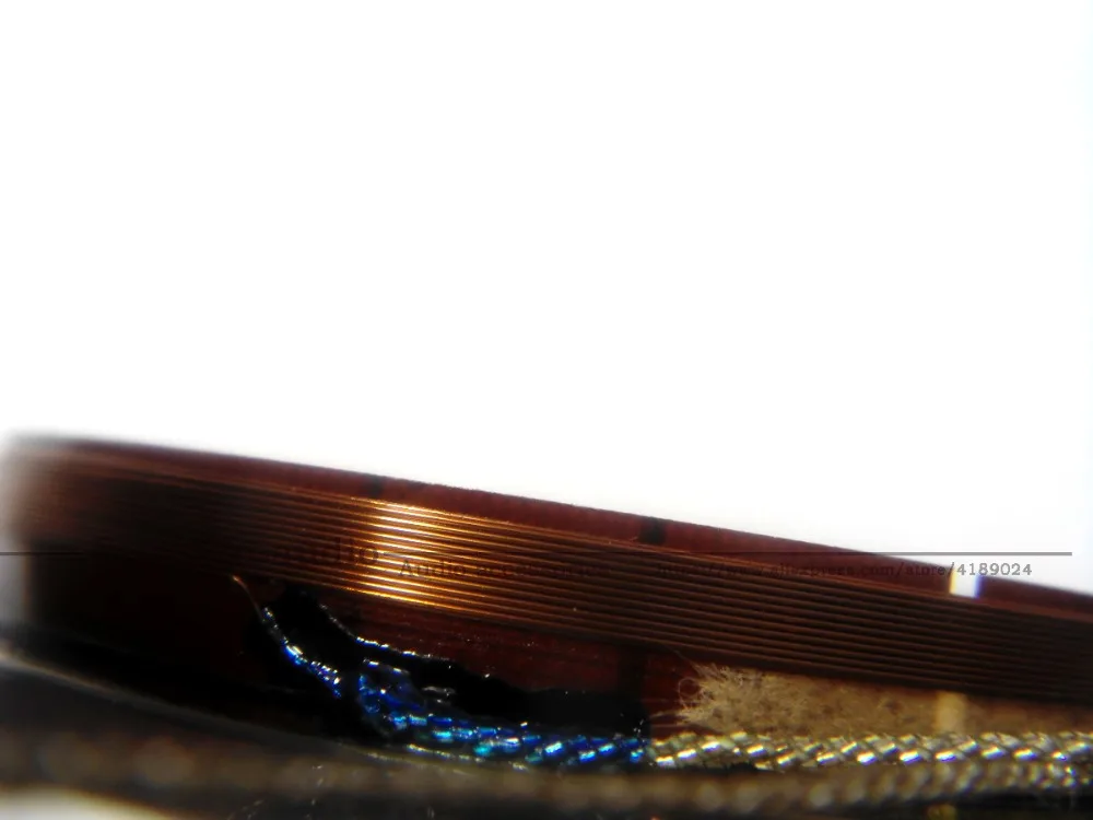 2 개 교체 음성 코일 세트 워페달 D-533A 드라이버 워페데일 D533a Evp 시리즈 & 타이탄 12p - Hf 다이어프램