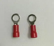 100pcs RV1.25-5S round pre-insulated terminals cold pressing terminals