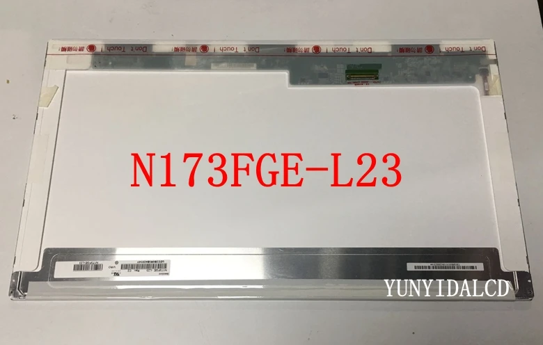 

17.3" Laptop Matrix LCD Screen Panel B173RW01 V.3 V.5 V.4 N173FGE-L23 For Lenovo IdeaPad G710 G780 LCD Display Replacement