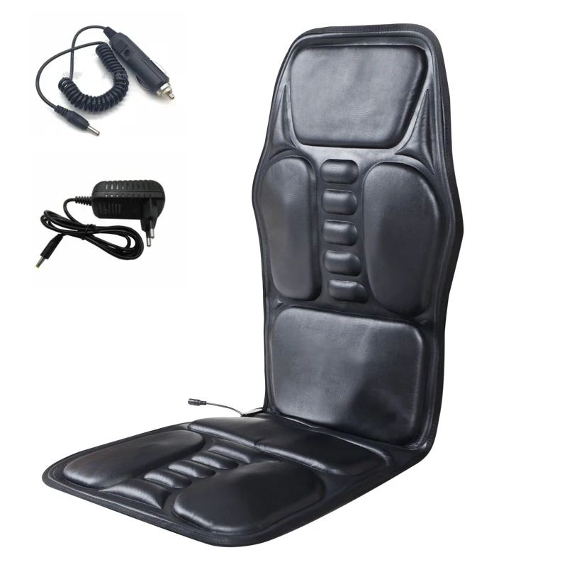 Car Home Office Full-Body Massage Cushion.Heat Vibrate Mattress.Back Neck Massage Chair Massage Relaxation Car Seat 12V