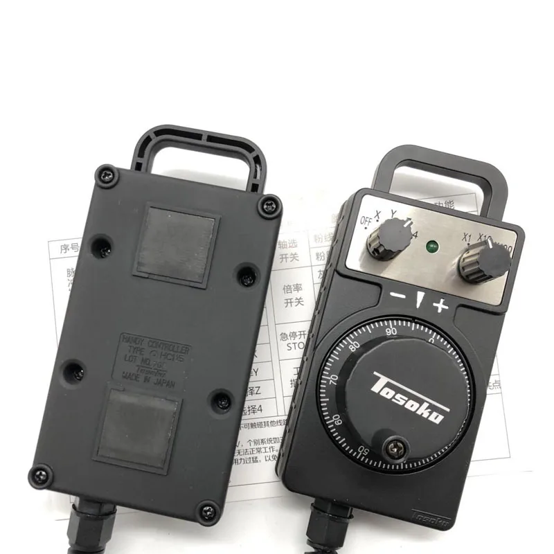 Imagem -04 - Punho do Volante do Cnc de Tosoku Gerador Manual do Pulso Fanuc Mpg Hc115 5v 100ppr