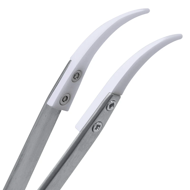 Pinzette in ceramica Resistente Al Calore Non Conduttivo Corpo In Acciaio Inox Multifunzione A Mano Kit di Strumenti di