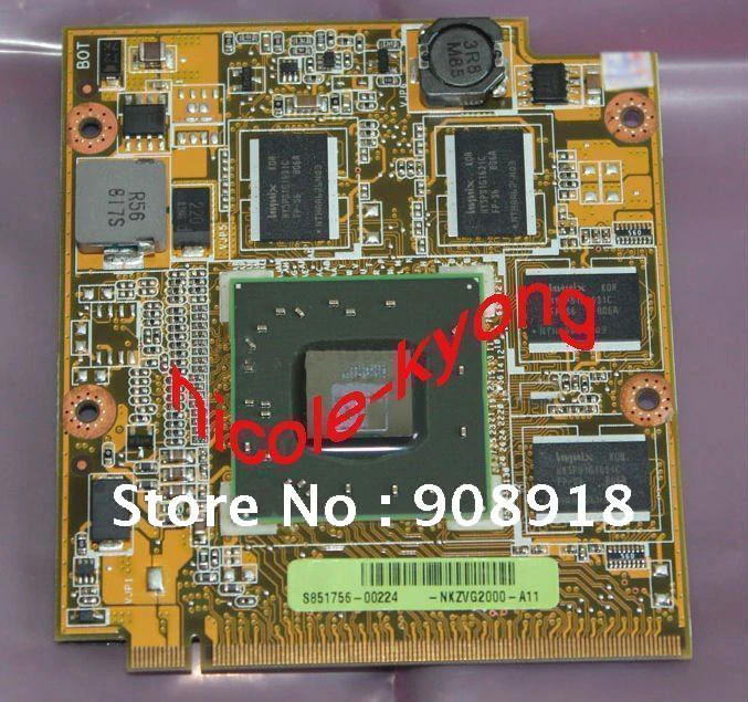 Imagem -01 - Placa de Placa Gráfica Vga Hd3650 M86 1gb Nkzvg2000 Asus Z99 Z99s Z99d Z99j F8vr F8sv F8tr F8va F8sp F8v M70sa M50sa M50sa