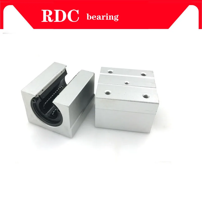 1pcs SBR25UU SBR25 Linear Bearing 25mm Open Linear Bearing Slide block 25mm CNC parts linear slide for 25mm linear guide SBR25