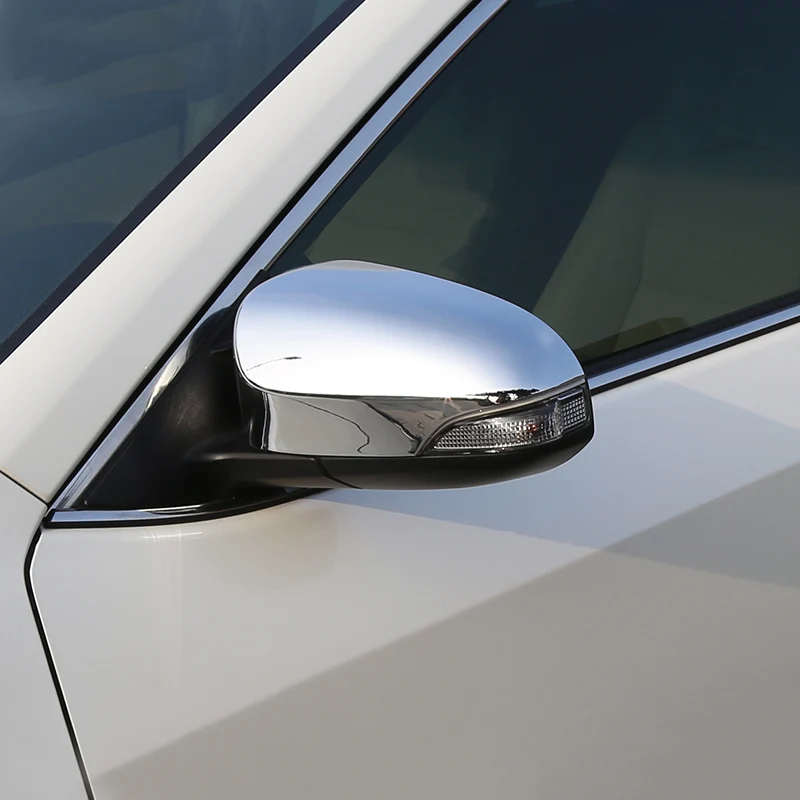 ABS Carbon Fiber Texture Style Wing Side Rearview Mirror Cover Trim Cap For Toyota C-HR CHR 2016-2020 Car Styling Accessories