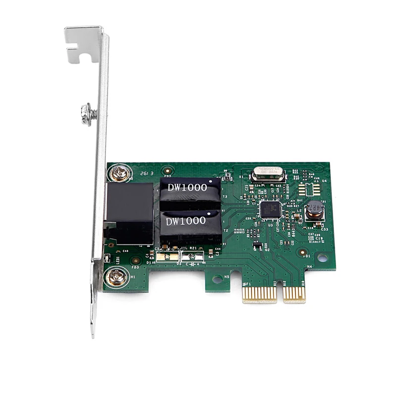 Cabo de placa de rede pci-e gigabit nics rtl8111e pci express, placa de 1000m para desktop, uso doméstico