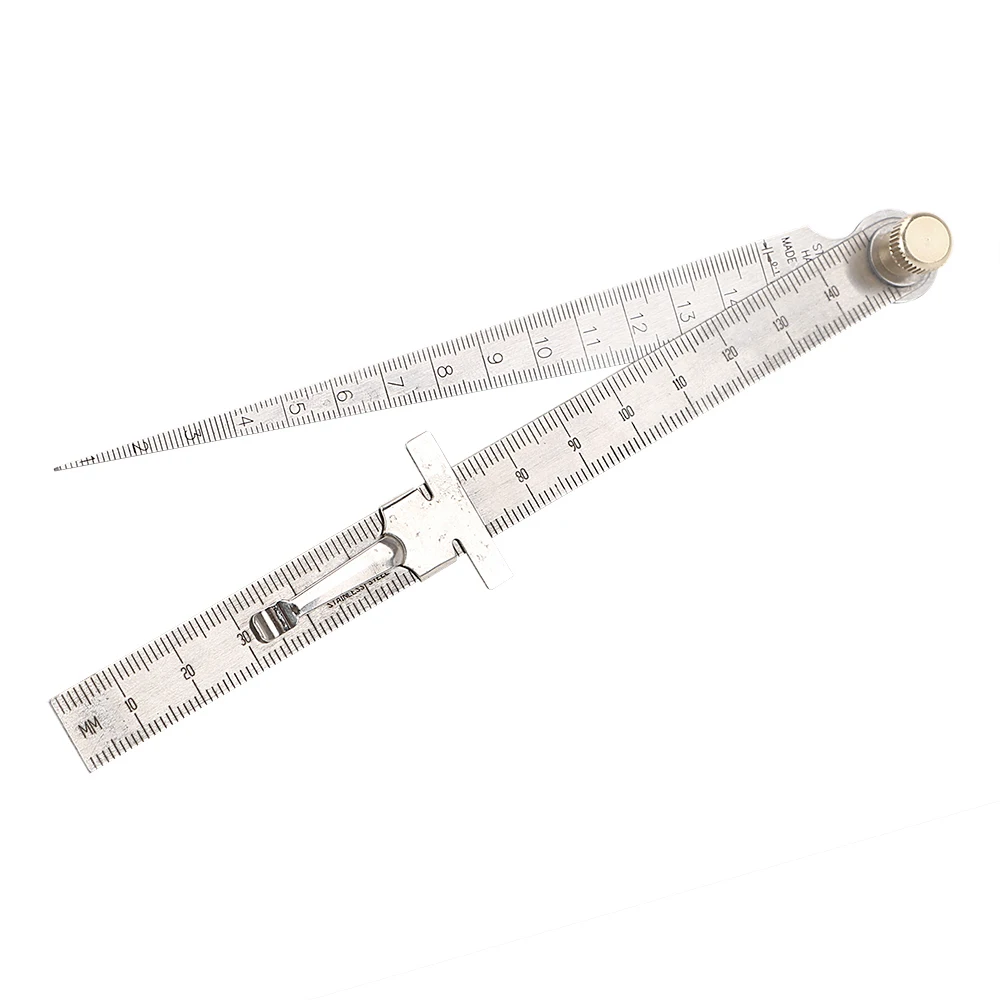 NICEYARD Measuring Tool 1-150mm Feeler Gauges Bore Measurement Stainless Steel Wedge Taper Ruler