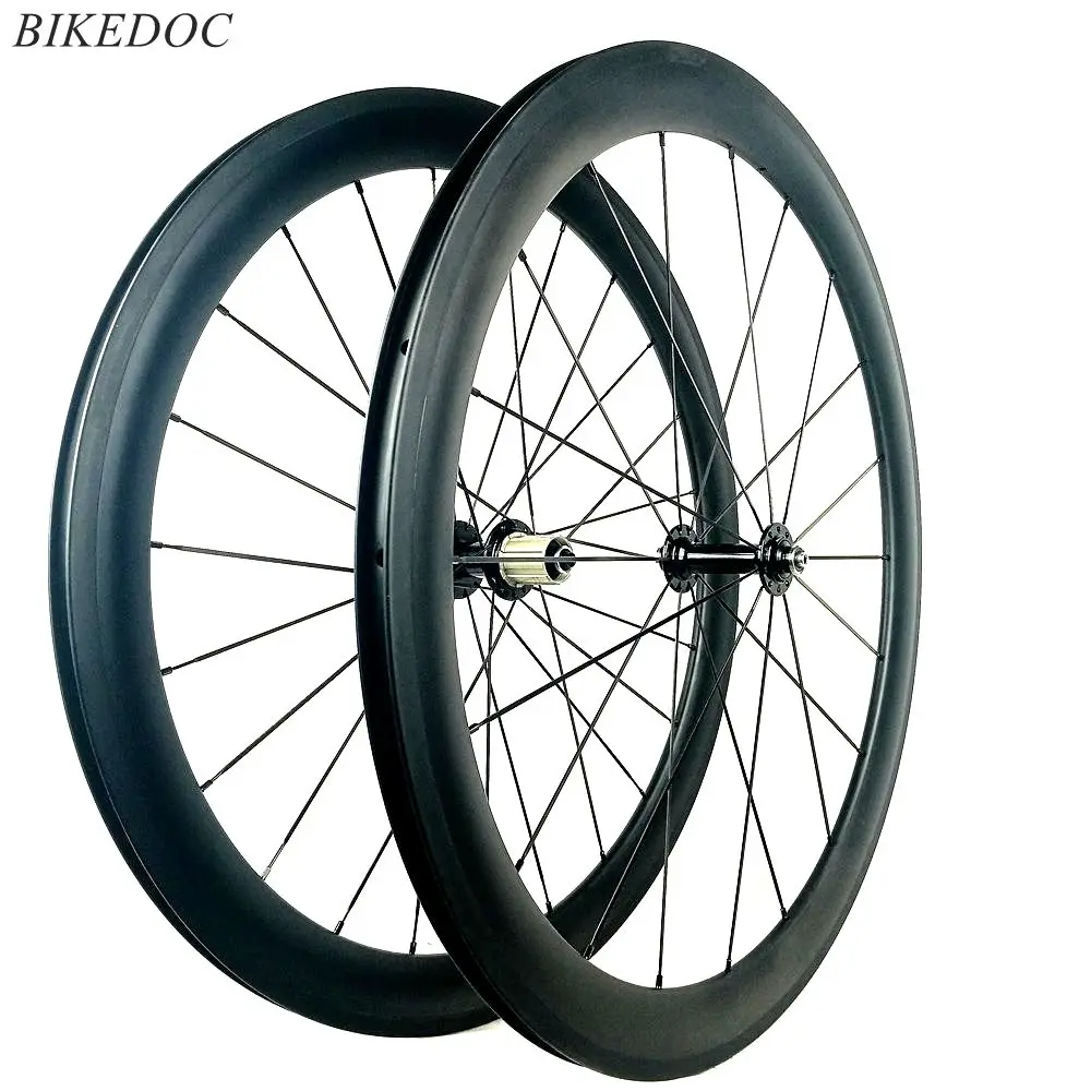 

BIKEDOC 700C Carbon Wheel 50MM Powerway R33 Hub Road Bike Wheels