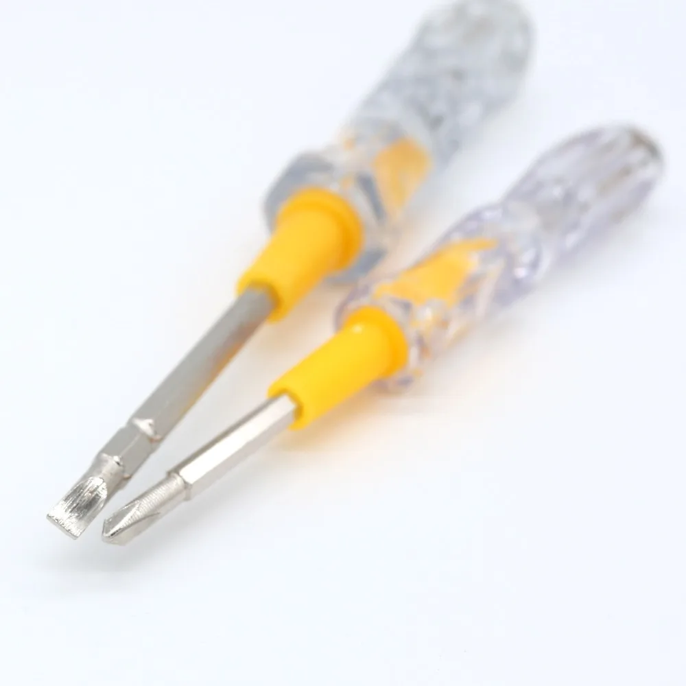 Mini stylo de Test, tournevis plat Portable, outil électrique utilitaire, dispositif de lumière, tournevis outils manuels, tension, livraison gratuite