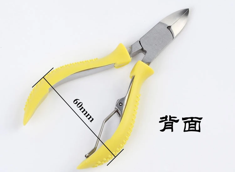 Stainless Steel Nail Skin Scissors Clamp Cuticle Cutter Dead Skin Clipper Cut Nail Care Pedicure Armor Tool Sale