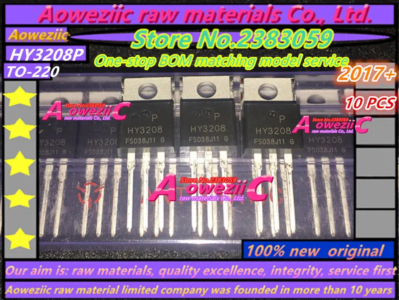 

Aoweziic 2017+ 100% new original HY3208 HY3208P TO-220 Field effect MOS tube 80V 120A