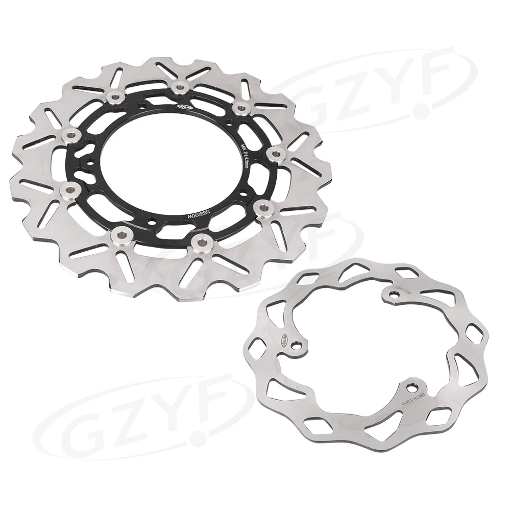 1 Pair Sport Motorcycle Front Rear Brake Disc Rotor fits for Yamaha  MT-03  MT03  ABS 320 2016 & YZF R3 R25 2015-2016