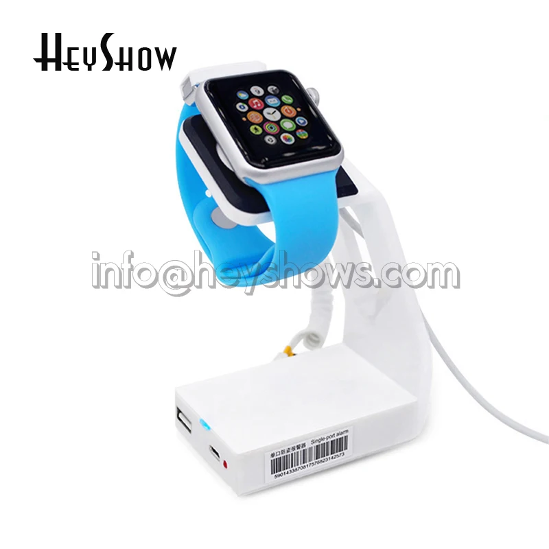 Watch Security Display Burglar Alarm stand iwatch Anti Theft Holder For Watch Retail Store Loss Prevention