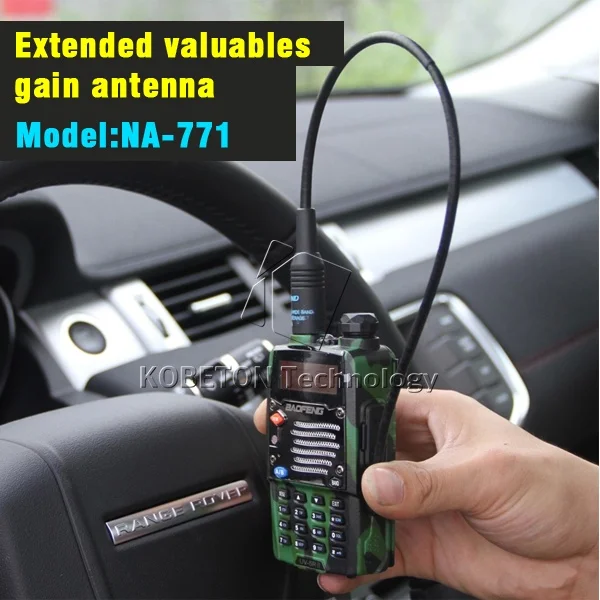 Baofeng-デュアルバンド多機能アンテナ,NA-771,フレキシブル,双方向ラジオ,vhf,144 430mhz,baofeng UV-5R, BF-888S,