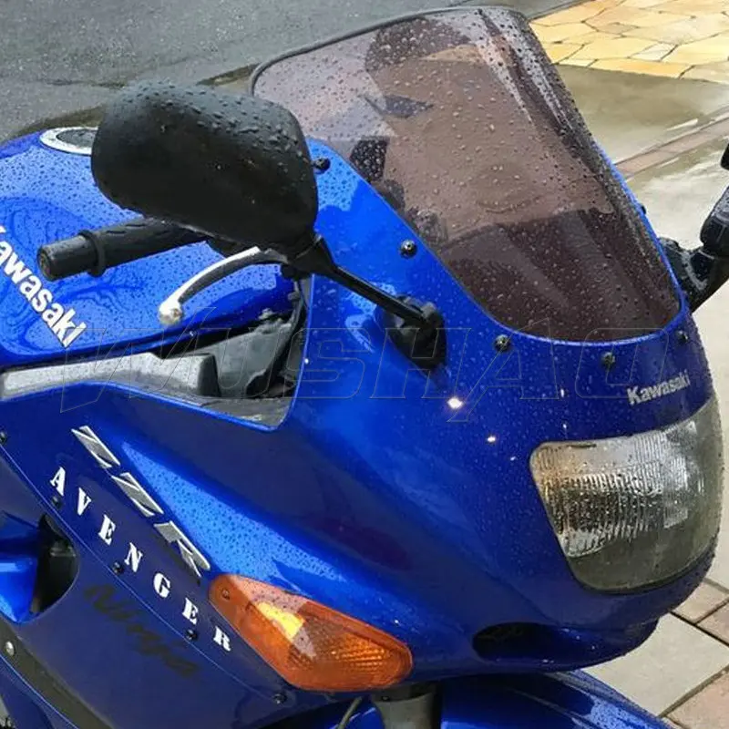 Motorcycle Windshield WindScreen Screen For 1993 -1998 2004 2007 Kawasaki ZZR400 ZX400 ZX400N ZZR600 ZX600 ZZR ZZ-R 400 N 600 E