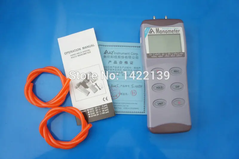 AZ-8205 5psi Digital Manometer Pressure Meter