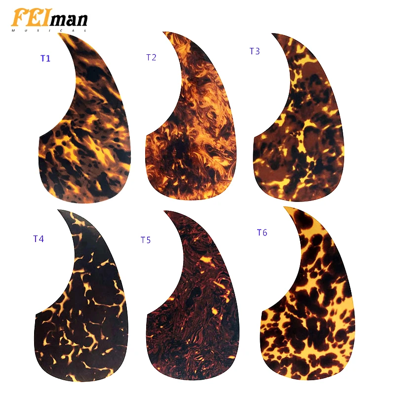 Fei Man - Self-Adhesive Pickguard For Acoustic Guitar, Quality, MA5 Style, Pick Guard Sticker, 40 \