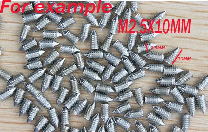 SICODA 80pcs DIY belt buckle screw handbag repair screw small screw multi sizes self-tapping screws Cross  head