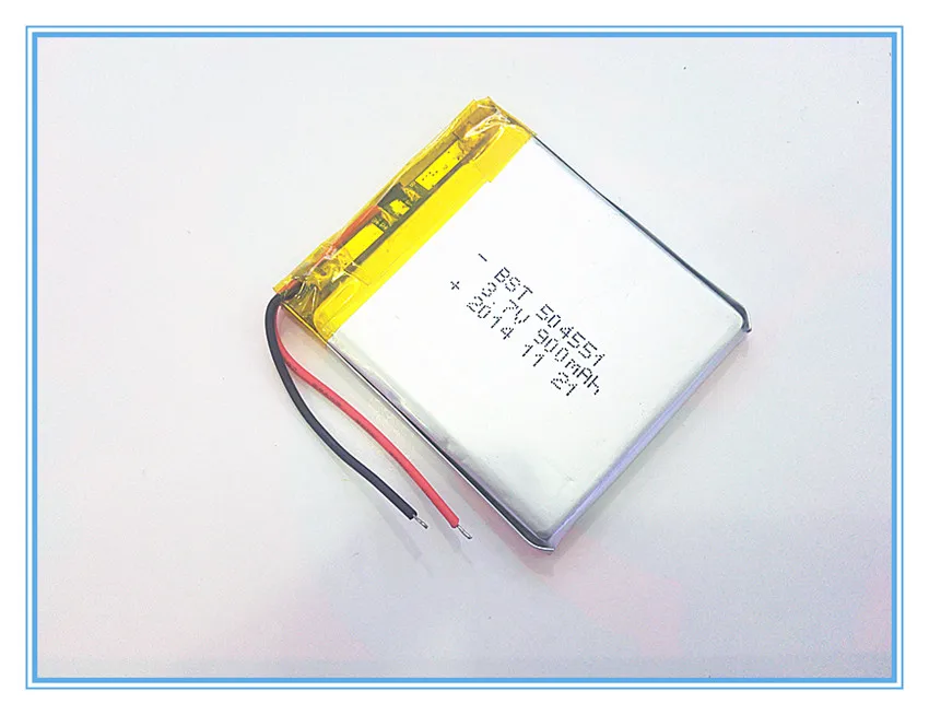 Free shipping 900MAH 504551 MP3 MP4 Battery Lithium battery 3.7V battery GPS rechargeable