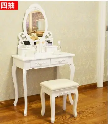 European dressing table modern simple economy bedroom web celebrity multi-functional ins mini small family makeup table .